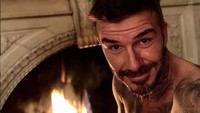 Jika mendapat kado natal berupa David Beckham tanpa atasan seperti ini bagaimana girls? Dok. Instagram