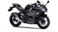 Ada dua warna yang diperkenalkan yakni metallic phantom silver dan metallic spark black.Foto: Kawasaki