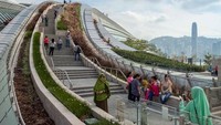 Beratapkan taman, proyek ini memiliki lebih dari tujuh hektar alun-alun hijau. Istimewa/Paul Warchol.