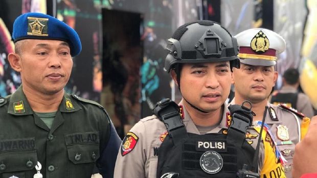 Unik, Pos Pengamanan Natal dan Tahun Baru ini Berkonsep Bumble Bee