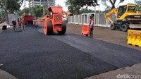 Proses recovery atau pemulihan Jalan Gubeng pascaambles kini telah memasuki tahap akhir.