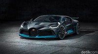 Bugatti Divo yang dibanderol dengan harga Rp 82 miliar ini mampu mencapai kecepatan tertinggi pada 379 km per jam. Istimewa.