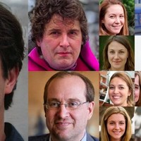 Deretan foto manusia ini tidak menampakkan sesuatu yang aneh. Pria, wanita, anak kecil, semuanya tampak normal. Tapi ternyata wajah-wajah mereka diciptakan oleh robot. Foto: Dok. Nvidia