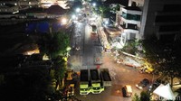 Rencananya jalan tersebut akan diujicoba besok.