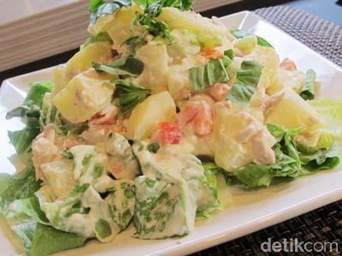 salad tuna kentang salad tuna kentang