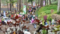 Taman ini menjadi destinasi pilihan bagi masyarakat Banjar dan sekitarnya untuk mengisi liburan (Dadang Hermansyah/detikTravel)