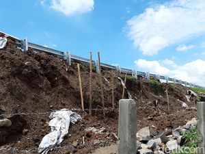 Belum Sebulan, Ruas-ruas Tol Ini Rusak