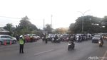 Foto: Putaran Jl Juanda Depok Tempat Personel Brimob Dikeroyok Ormas