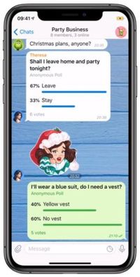 Tak Perlu Debat di Grup Chat Telegram, Pakai Polling Saja