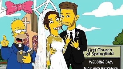 Priyanka Chopra dan Nick Jonas Jadi Karakter Simpson