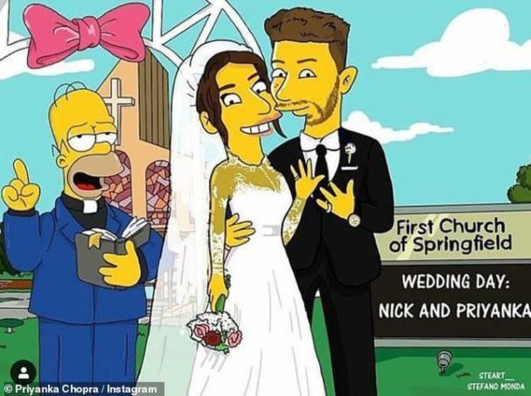 Priyanka Chopra dan Nick Jonas Jadi Karakter Simpson