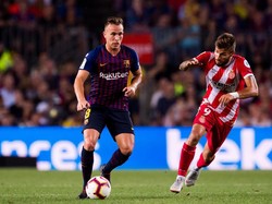 Arthur Melo tak diprediksi bisa bersinar seperti saat ini. Awalnya dia sulit beradaptasi dengan Barcelona sebelum kini jadi penghuni tetap lini tengah klub Catalan itu. Melo mulai disebut-sebut sebagai calon penerus Xavi Hernandez. (Alex Caparros/Getty Images)