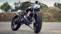 Motor tersebut menggunakan basis mesin Honda 750 cc yang bertenaga 70 daya kuda, didesain ulang sepenuhnya. Foto: Dok. Red Bull