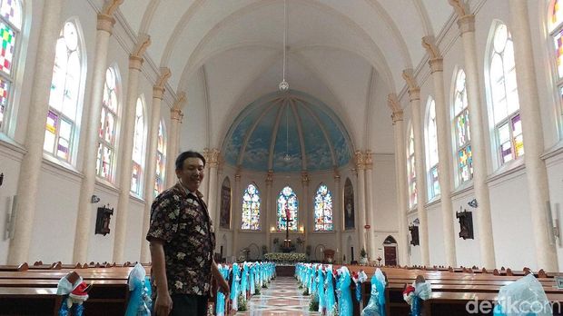 Batu Bata Gereja Kepanjen Surabaya Diimpor dari Belanda