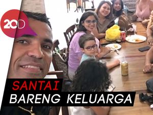 Libur Natal, Alberto Goncalves Mudik ke Brasil