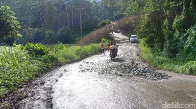 Foto: Begini Akses Menuju Sumur, Lokasi Terdampak Tsunami Paling Parah