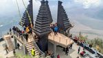 Foto: Tembok Besar China ala Bromo