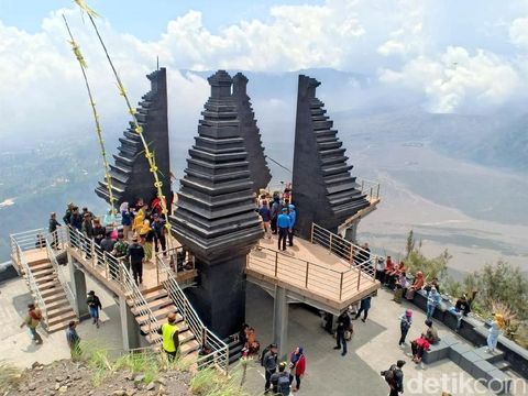 Spot baru di Bromo yang mirip The Great Wall of China