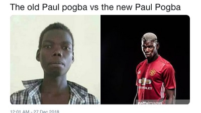 Pogba Goyang, MU Menang, Fansnya Senang