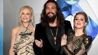 Aquaman meraih sukses besar setelah ditayangkan di bioskop. Film DCEU tersebut mendapatkan kritik bagus dan berhasil menggaet banyak penonton.  Foto: Chris Hyde/Getty Images
