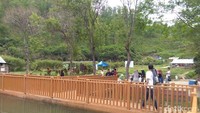 Belakangan, tempat ini jadi destinasi favorit turis dan warga lokal untuk menikmati liburan (Datuk Haris/detikTravel)