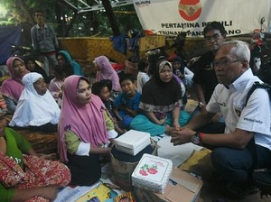 Pengungsi di Posko Jadi 1.200 Orang, Pertamina Tambah Logistik