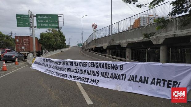 PUPR Sebut Perbaikan Flyover Cengkareng Butuh Waktu 14 Hari