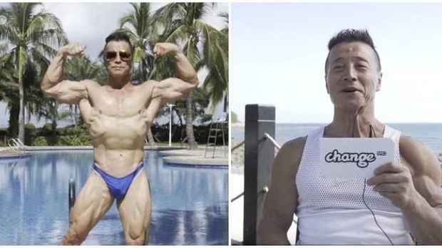 Ini Si Kakek yang Punya Tubuh Kekar, Penampilannya Jadi Sorotan