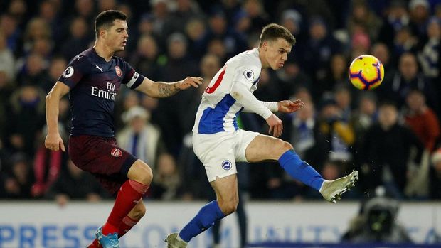 Arsenal Gagal Mencundangi Brighton & Hove Albion