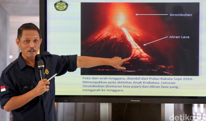 PVMBG Jelaskan Kondisi Terkini Gunung Anak Krakatau