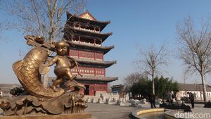 Foto: Tempat Lahirnya Layang-layang Pertama di China