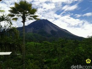 Guguran Kubah Lava Merapi Kembali Terjadi Pagi Tadi