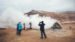 Foto: Fenomena Liburan ke Gunung Meletus