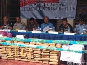 Aparat Gabungan Bongkar Pabrik Ganja Sintetis di Lapas Banceuy