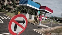 Begini penampakan Taman Lalu Lintas di Tebet, Jakarta Selatan, Kamis (27/12/2018).