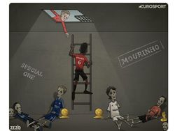 Pogba Goyang, MU Menang, Fansnya Senang