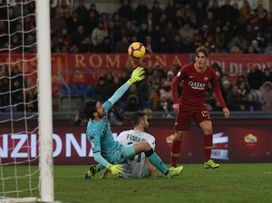 Hasil Liga Italia : AS Roma Kalahkan Sassuolo 3-1 di Olimpico