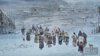 Foto kehidupan masyarakat Tibet yang berhasil diabadikan oleh He Jian dari China. Istimewa/Dok. Boredpanda.