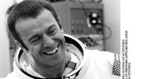 Astronaut Apollo 14 yang legendaris, Alan Shepard, meninggal karena leukemia pada 1998. Radiasi kosmik tingkat tinggi di luar angkasa diyakini turut berkontribusi. (Foto: Getty Image) 