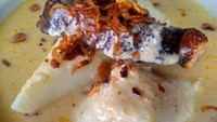 Hm… siapa tak tergoda? Aroma ikan yang gurih berpadu dengan aroma santan. Sedapnya! Foto : Instagram @iman240291