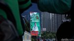 Disegel, Reklame Ketum PPP Masih Eksis di Jalan S Parman