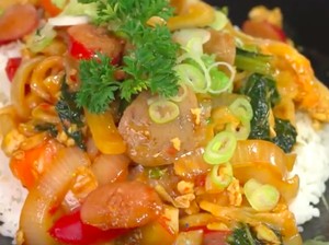 Resep Nasi Gila, Nasi Lengkap Berbagai Isi