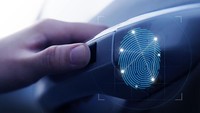 Perusahaan mobil Korea Selatan, Hyundai, mengumumkan mobil pabrikan terbaru mereka yaitu Hyundai Santa Fe model 2020 akan memiliki teknologi sensor sidik jari. Istimewa/Dok. Hyundai.