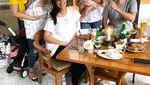 Pose Keren Marissa Nasution Saat Brunch Bareng Mike Lewis dan Teman-teman