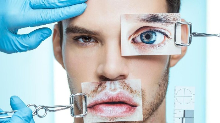 Ilustrasi pria operasi plastik. Foto: iStock Ilustrasi pria operasi plastik. Foto: iStock