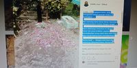 Nisan di makam Bani yang hilang. 