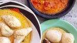 Gurihnya Nendang! Sarapan Ketupat Kandangan dengan Lauk Ikan Haruan