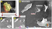Citra satelit Gunung Anak Krakatau / 