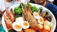 Meskipun makannya banyak, Tanboy punya badan yang ideal lho. Mungkin habis makan, ia langsung lari di lapangan kali ya. Foto: instagram @tanboy_kun