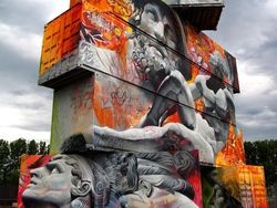 Kumpulan Lukisan Mural Raksasa yang Bikin Mata Terpesona